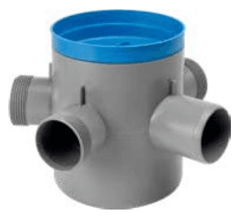 PP gully with compression joints