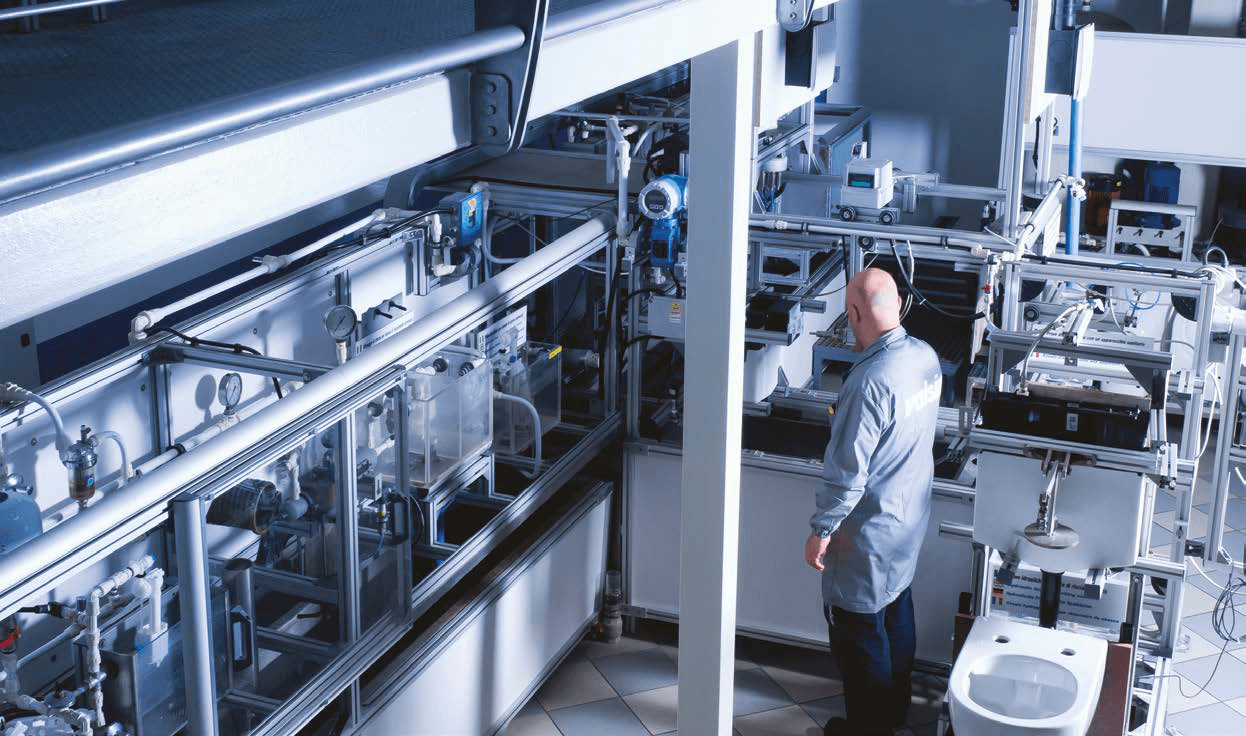 Valsir quality laboratory